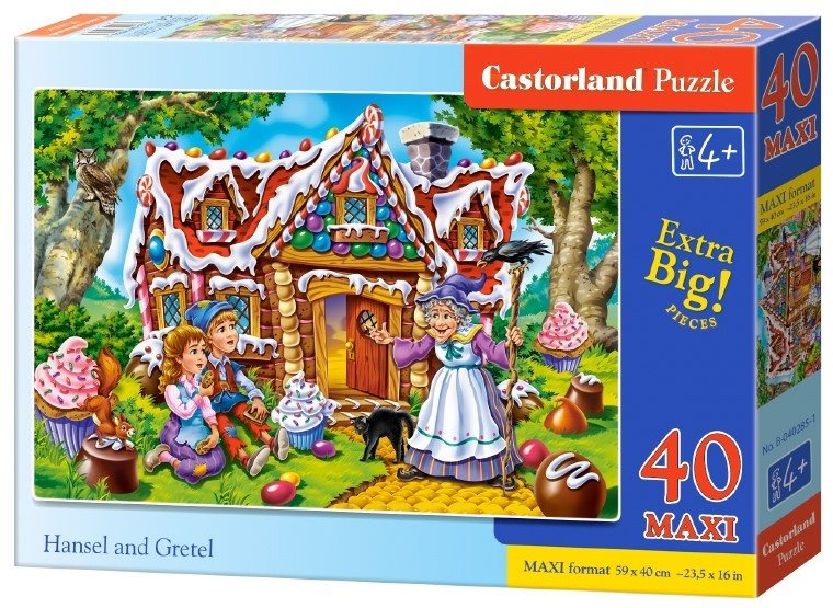 Podlahové puzzle Jeníček a Mařenka MAXI