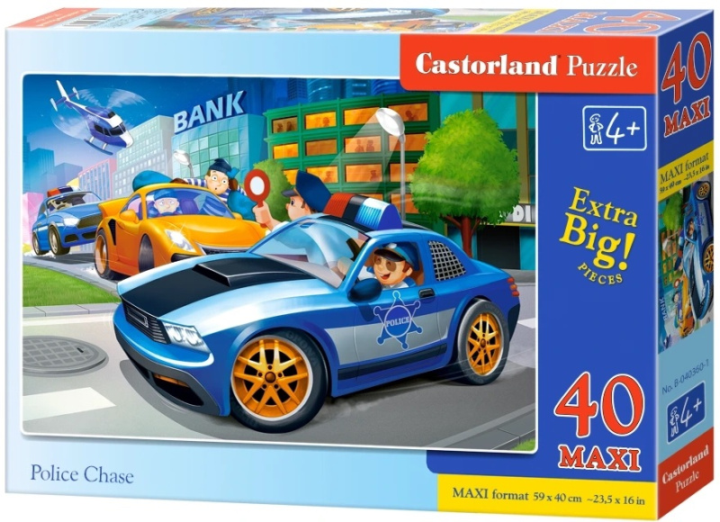Puzzle Policejní Zásah MAXI 40 dílků