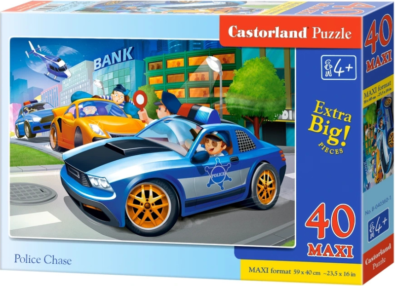 Puzzle Policejní Zásah MAXI 40 dílků