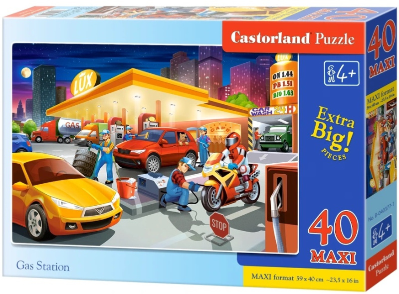Puzzle čerpací stanice MAXI