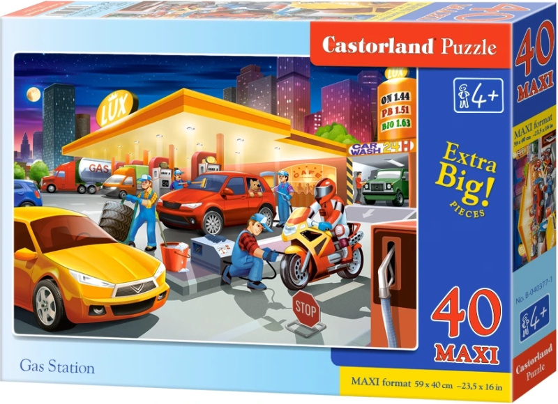 Puzzle čerpací stanice MAXI