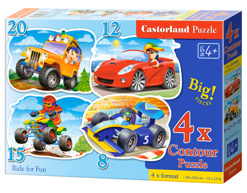 Skládačka pro děti Ride for Fun – B-043057