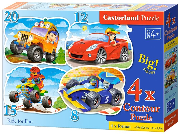 Skládačka pro děti Ride for Fun – B-043057