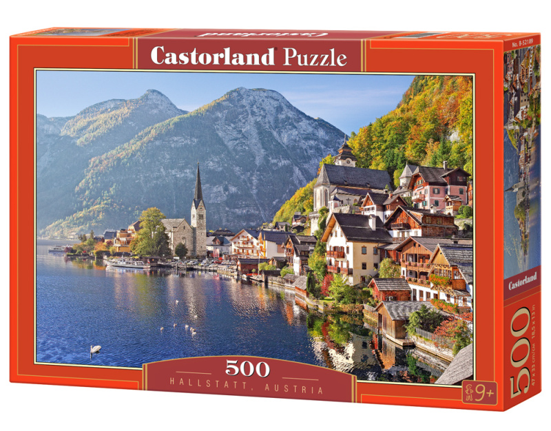 Castorland Hallstatt Rakousko 500 dílků