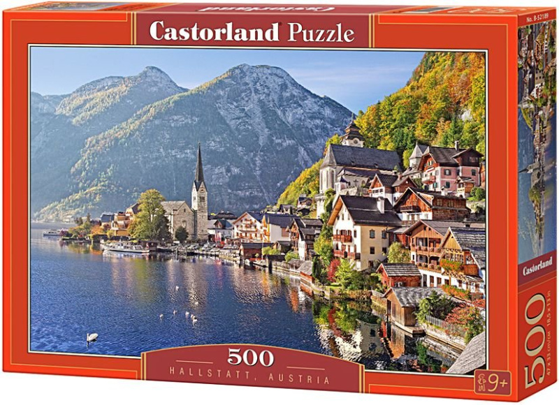 Castorland Hallstatt Rakousko 500 dílků