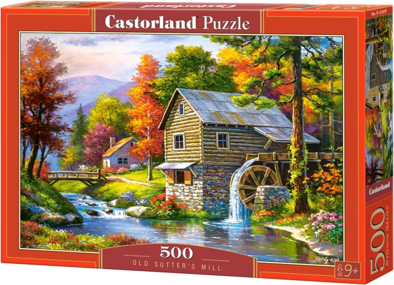 Puzzle Old Sutter’s Mill 500 dílků