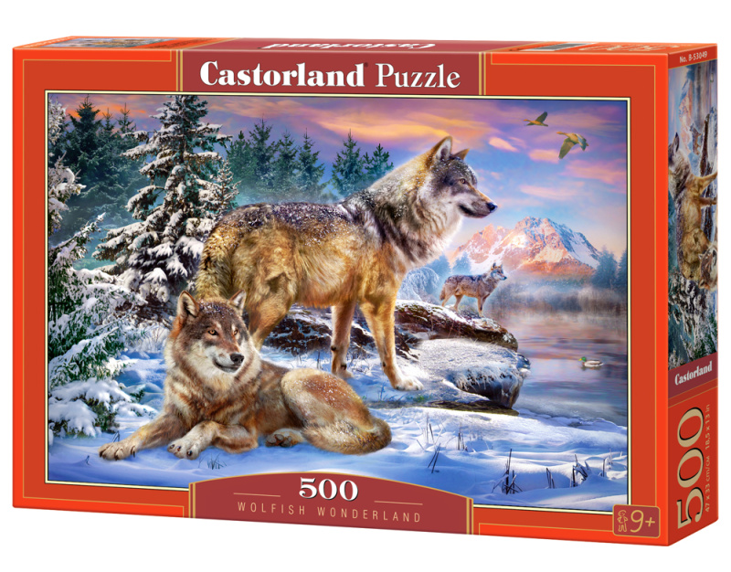 Castorland Vlčí říše 500 dílků