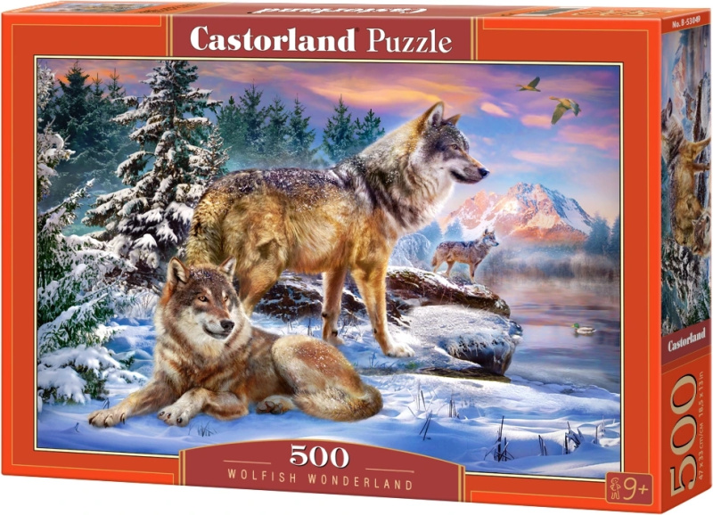 Castorland Vlčí říše 500 dílků