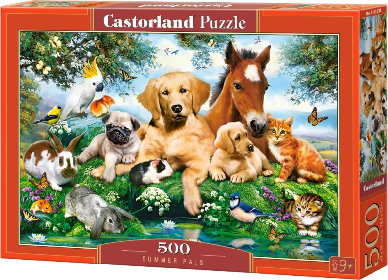 Puzzle 500 dílků Summer Pals