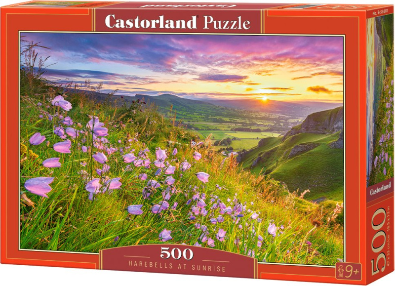 Castorland Západ slunce nad údolím 500 dílků