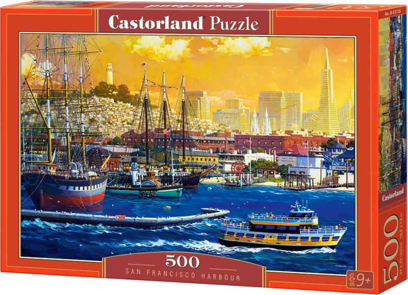 CASTORLAND Přístav San Francisco 500 dílků