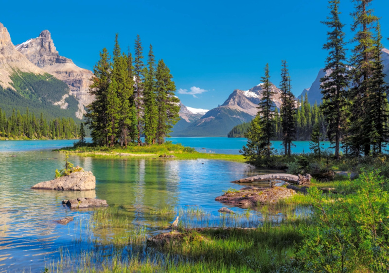 Castorland Jezero Maligne Kanada 53803 500 dílků