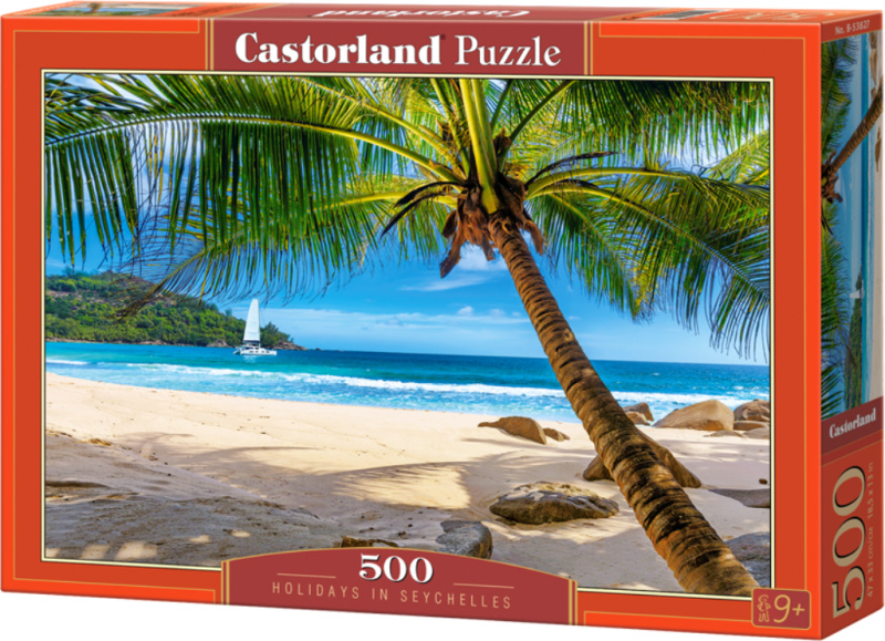 Castorland Dovolená na Seychelách 500 dílků