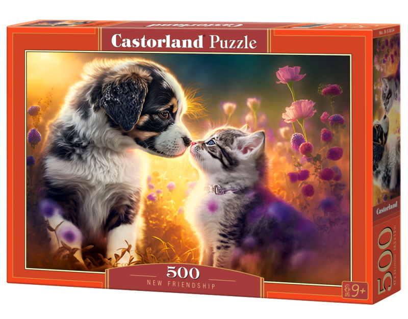 Puzzle Nové Přátelství 500 dílků - Kočky