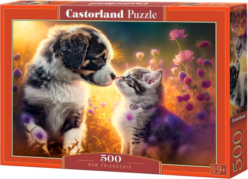 Puzzle Nové Přátelství 500 dílků - Kočky
