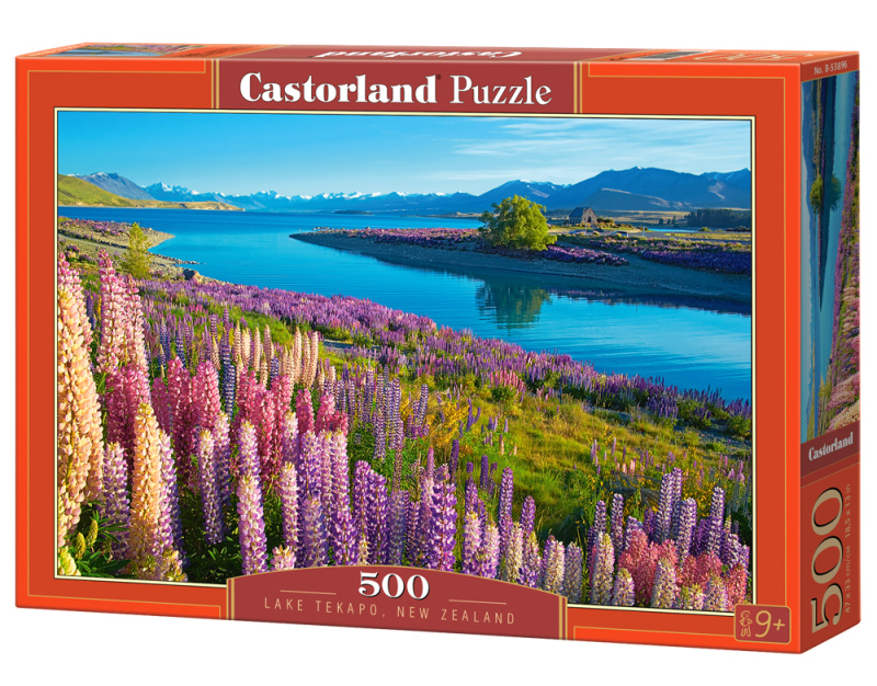 Puzzle 500 prvků Lake Tekapo Nový Zéland