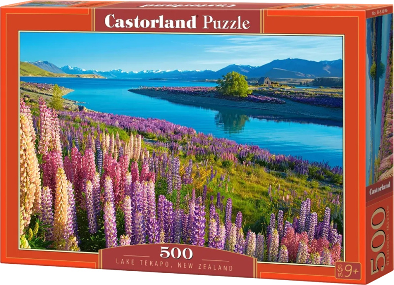 Puzzle 500 prvků Lake Tekapo Nový Zéland