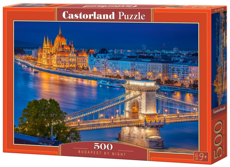 CASTORLAND Noční Budapešť 500 dílků