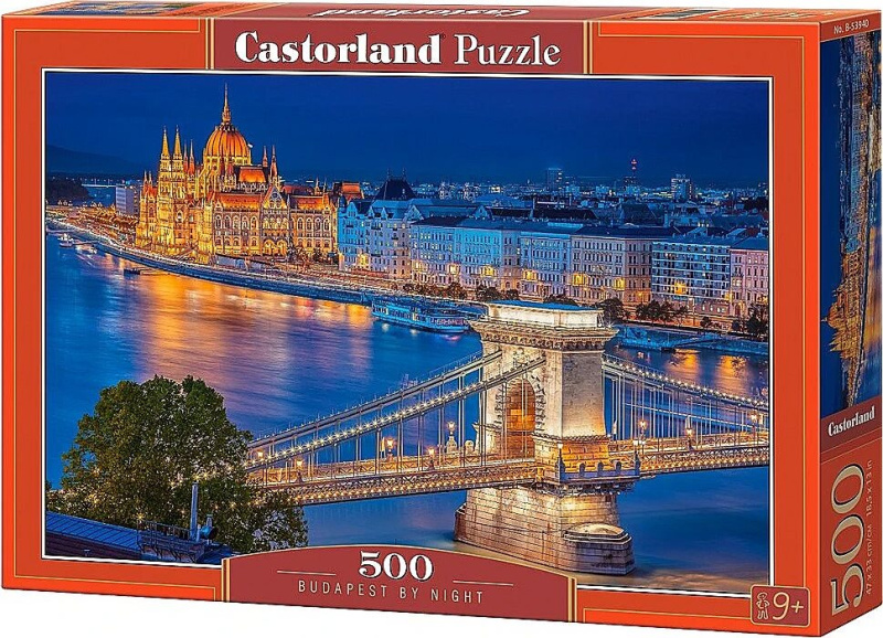 CASTORLAND Noční Budapešť 500 dílků