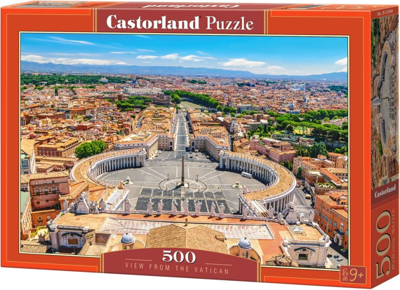 Castorland Castor Výhled na Vatikán 500 dílků