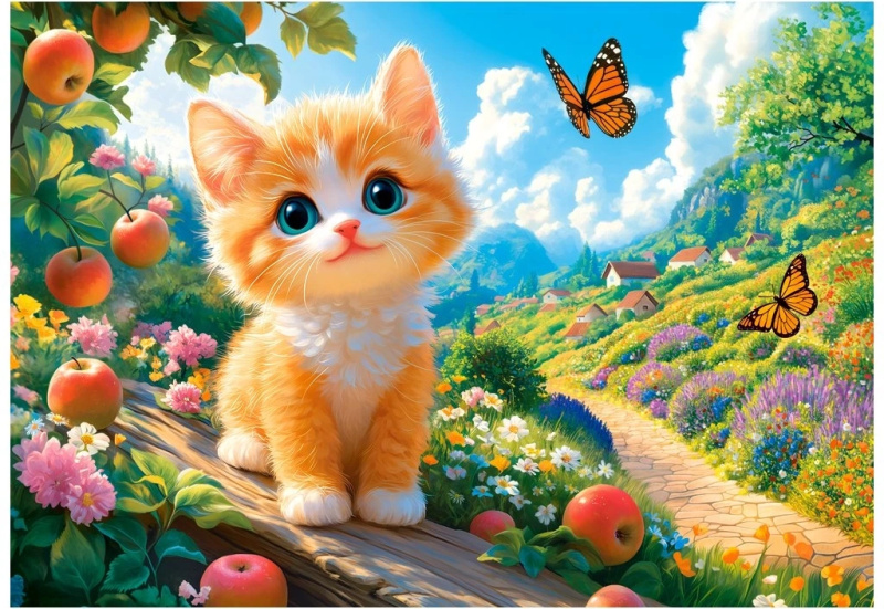 Castorland puzzle Kočičí procházka 500 dílků