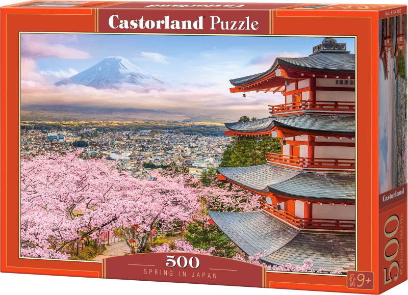 Castorland puzzle Jaro v Japonsku 500 dílků
