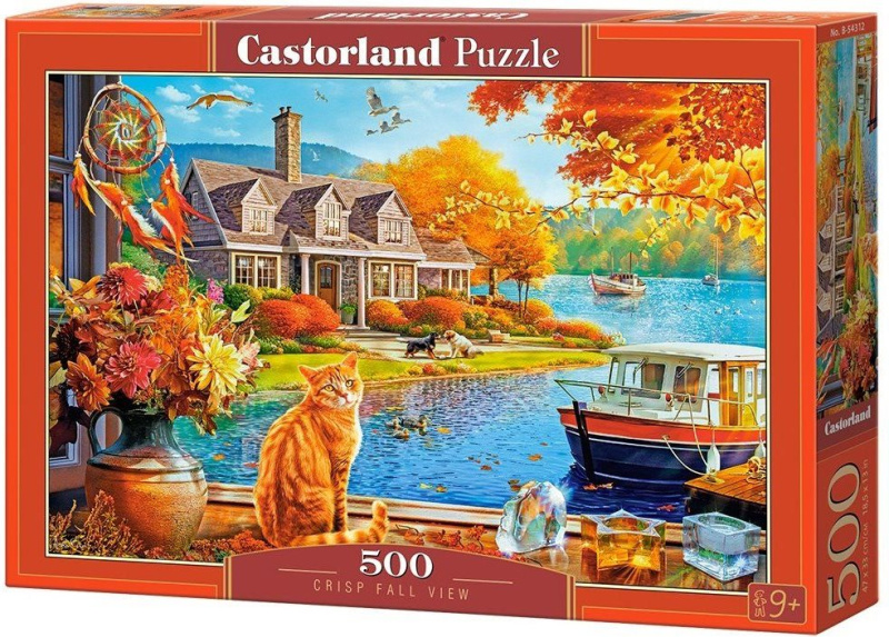 Castorland puzzle Podzimní vyhlídka 500 dílků