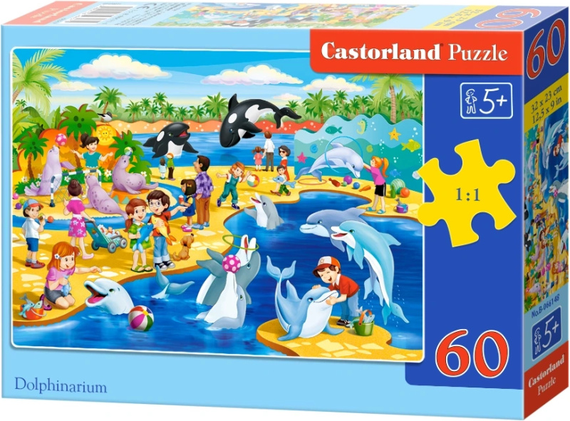 Castorland Delfinárium 066148 60 dílků