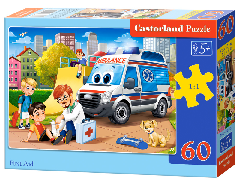 Castorland První pomoc 066193 60 dílků