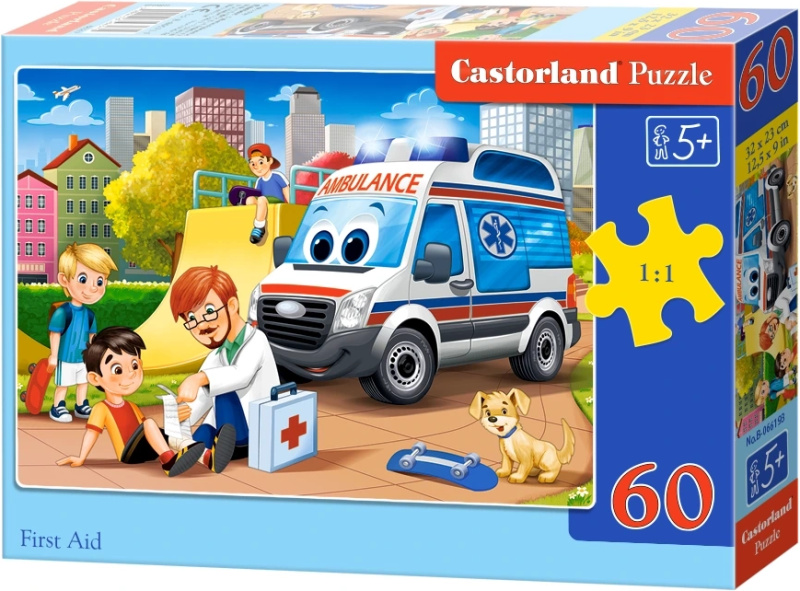 Castorland První pomoc 066193 60 dílků
