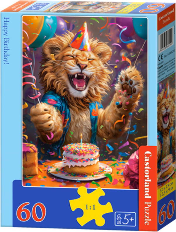 Puzzle Všechno nejlepší 60 dílků