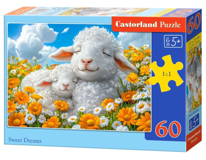 Castorland puzzle Sladké snění 60 dílků