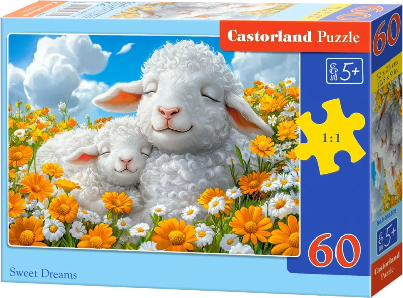 Castorland puzzle Sladké snění 60 dílků