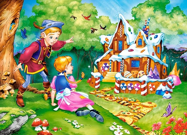 CASTORLAND Jeníček a Mařenka 70 dílků