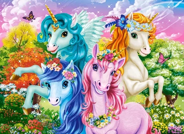 Puzzle Jednorožci