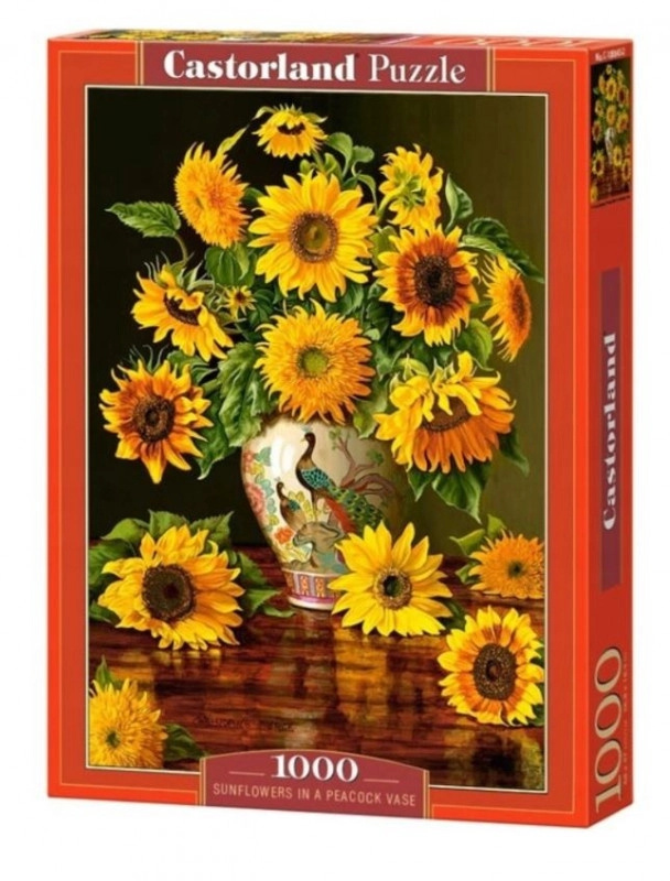 Castorland Slunečnice ve váze 1000 dílků
