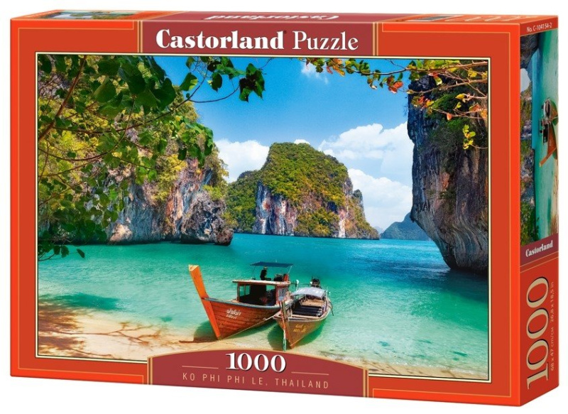 Puzzle 1000 dílků Ko Phi Phi Le, Thajsko