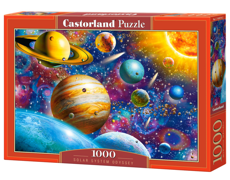 Castorland Sluneční soustava Odyssey 104314 1000 dílků