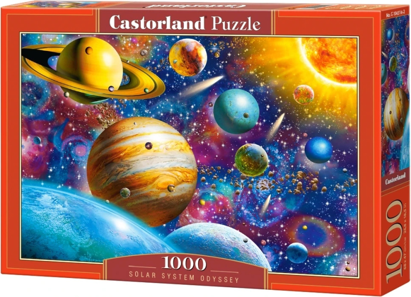 Castorland Sluneční soustava Odyssey 104314 1000 dílků