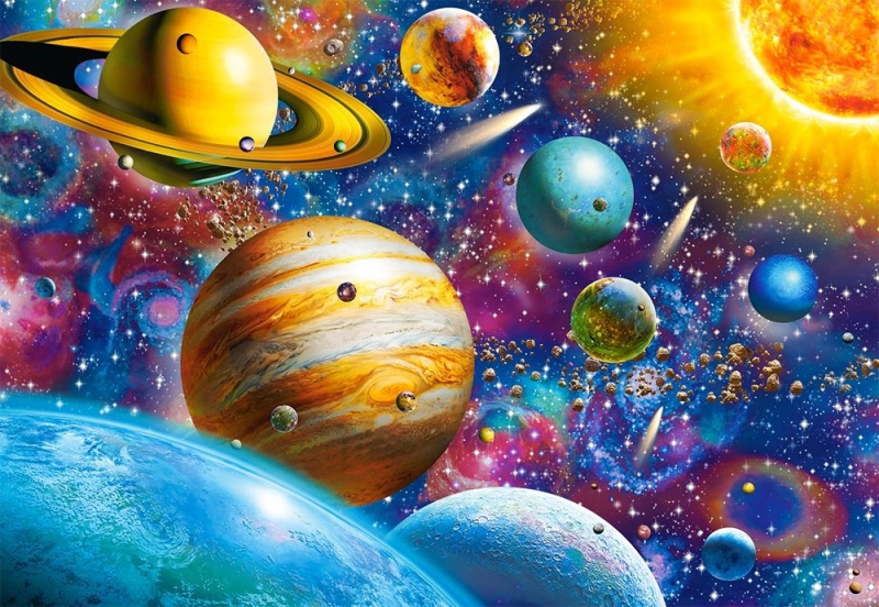 Castorland Sluneční soustava Odyssey 104314 1000 dílků