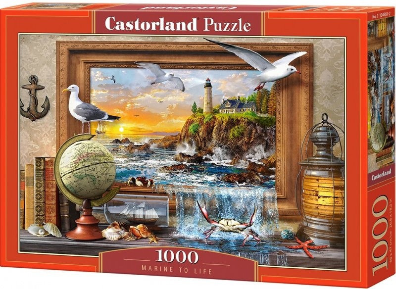 Castorland Život v přístavu 1000 dílků