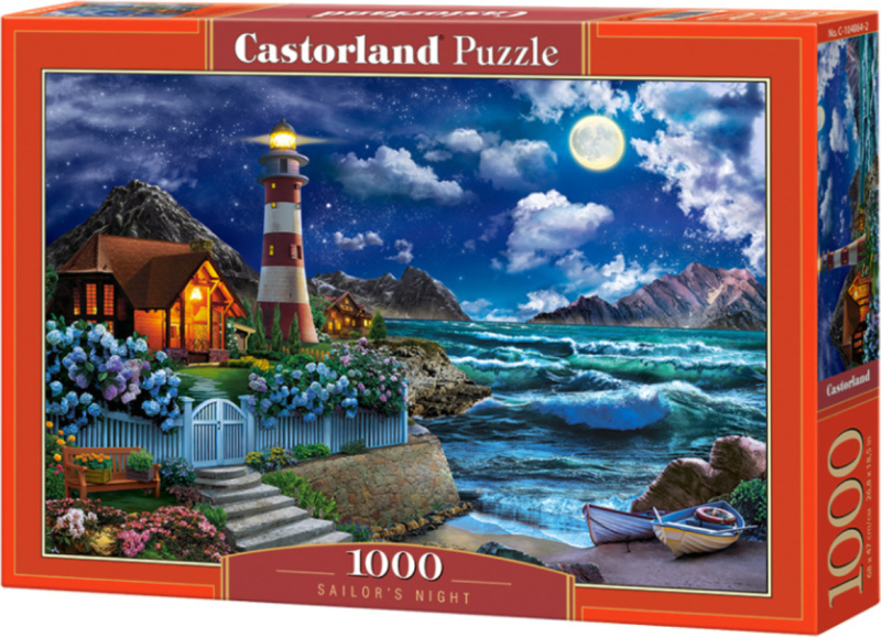 CASTORLAND Noc námořníka 1000 dílků