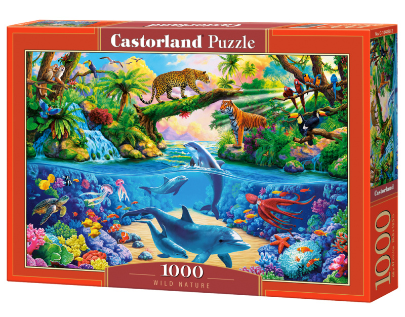 CASTORLAND Divoká příroda 1000 dílků