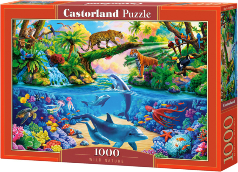 CASTORLAND Divoká příroda 1000 dílků