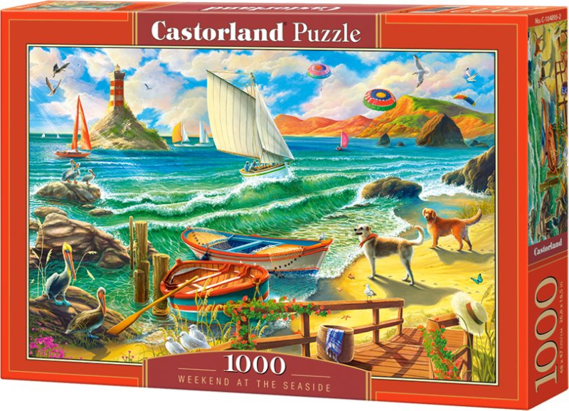 CASTORLAND Víkend u moře 1000 dílků