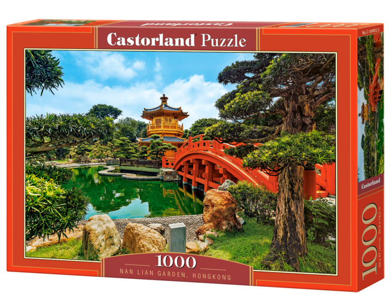Puzzle 1000 dílků Ogród Nan Lian Hongkong
