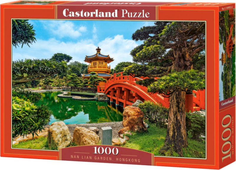 Puzzle 1000 dílků Ogród Nan Lian Hongkong