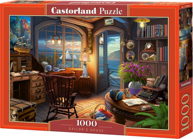 Castorland Dům námořníka 1000 dílků