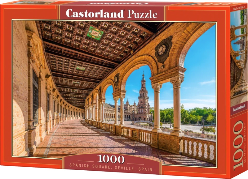 CASTORLAND Španělské náměstí Sevilla 1000 dílků