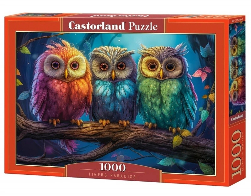 Castorland Tři malé sovy 1000 dílků